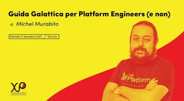 Michel Murabito at eXtreme Programming User Group Bergamo 2023