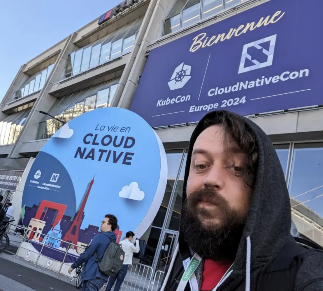 Michel Murabito at KubeCon + CloudNativeCon Europe 2024